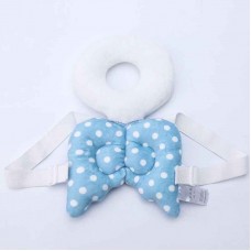 Almofada Mochila Proteção de cabeça para bebês Anjo azul