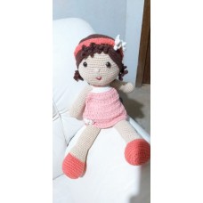 Boneca de Crochê Amigurumi BC002P