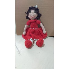 Boneca de Crochê Amigurumi BC027P