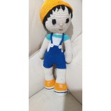 Boneca de Crochê Amigurumi BC022P