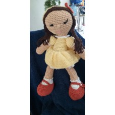 Boneca de Crochê Amigurumi BC008P