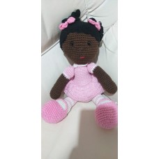 Boneca de Crochê Amigurumi BC011P