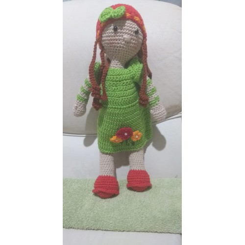 Roupa de Croche para boneca amigurumi 