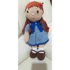 Boneca de Crochê Amigurumi BC018P