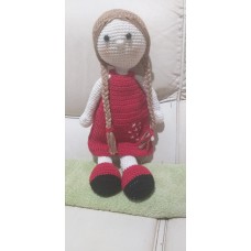 Boneca de Crochê Amigurumi BC019P