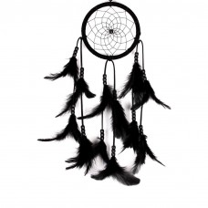 Filtro dos Sonhos Apanhador de Sonhos Preto Dream catcher