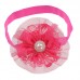 Tiara Faixa de cabelo Flor diversas cores
